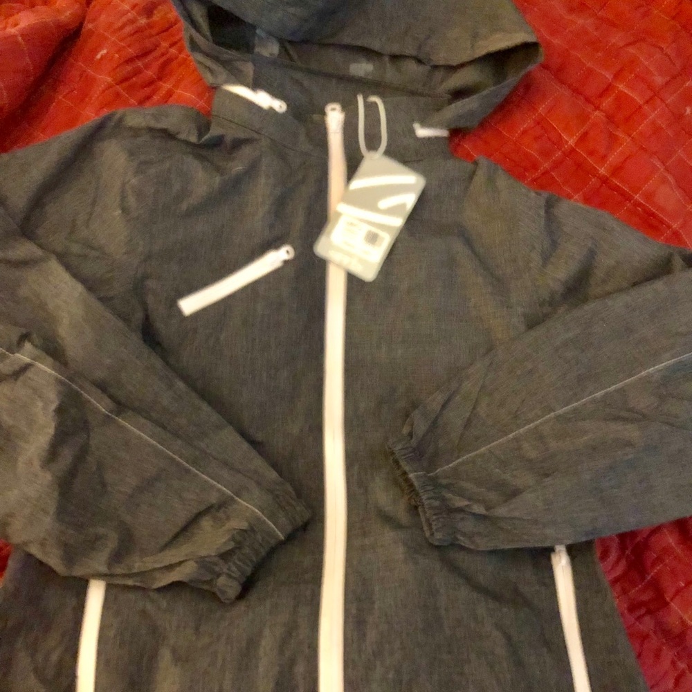 Girls Athletic Rain Jacket